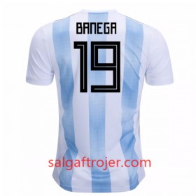 Argentina Fodboldtrøjer Banega 19 Hjemmebanesæt VM 2018